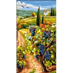 canevas antique les vignes rafael angelo 50x80cm