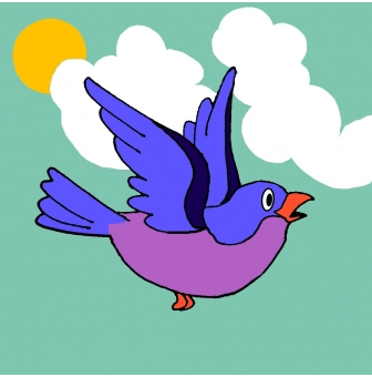 kit canevas soudan oiseau 25x25 cm