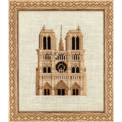 kit point compte notre dame sur lin 12 fils