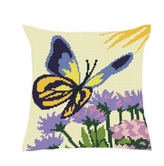 kit coussin demi point le papillon