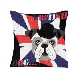 kit coussin demi point british dog