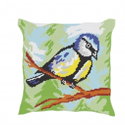 kit coussin demi point oiseau