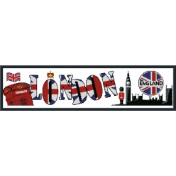 kit a broder point de croix frise london