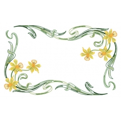 napperon rectangulaire 30x40 cm 100 coton blanc borde dentelle