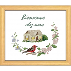 kit tableau point compte bienvenue chez nous a loiseau