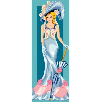 canevas antique elegance 30x65 cm 100 coton