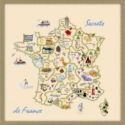 kit tableau secrets de france