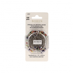 epingles a quilter extra longues tete de verre x100