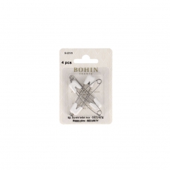 epingles de surete bebe blanches avec fermeture securite