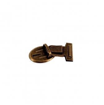 fermeture cartable bronze 27mm