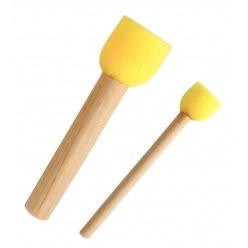 tampons mousse diam 15 et 25 cm 2 pieces