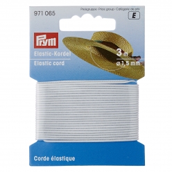 corde elastique 15mm blanc