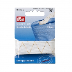 elastique large 20mm blanc