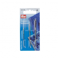 aiguilles laine et tapis sans pointe x3