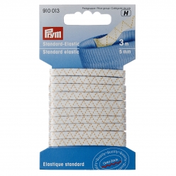 elastique standard 5mm blanc