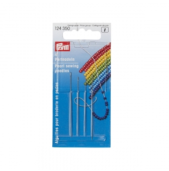 aiguilles pour broderie en perles x4