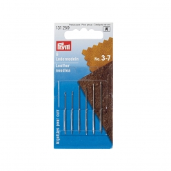 aiguilles pour cuir avec pointe triangulaire