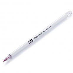 crayon transfert effacable a l eau rouge