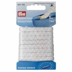 elastique standard 65 mm blanc