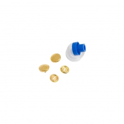 boutons a recouvrir en laiton 11mm x7