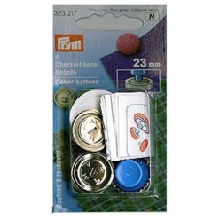 boutons a recouvrir en laiton 23mm x4