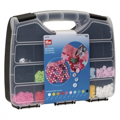 boite avec assortiment de 300 snaps love et outil