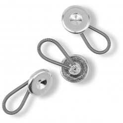 boutons flexi 15mm pour chemise 3pcs