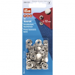 recharges boutons pression anorak nickele 12mm x10