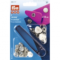 bouton pression jersey imitation nacre 12 mm