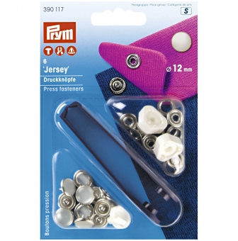 bouton pression jersey imitation nacre 12 mm