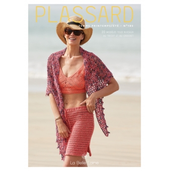 catalogue tricot plassard n185 femme ete
