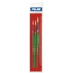 pinceaux scolaires pour colle et gouache serie 511 n6 8 et 10