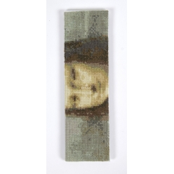 kit broderie point de croix marque page mona lisa