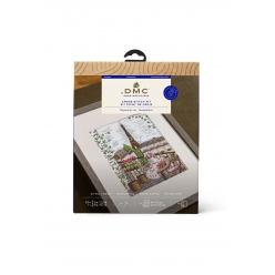 kit broderie point de croix tour eiffel