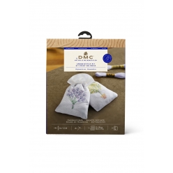 kit broderie point de croix sachets parfumes senteurs