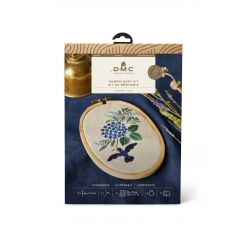 kit broderie yumiko hortensia