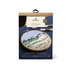 kit broderie georgie k emery printemps