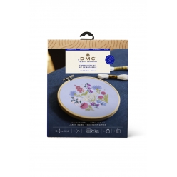 kit broderie celeste johnston jardin anglais