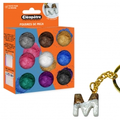 poudres de mica pour resine d inclusion 9 couleurs