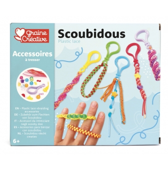 kit scoubidou porte cles et accessoires