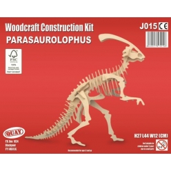 maquette en bois parasaurolophus