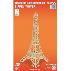 maquette en bois tour eiffel
