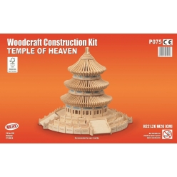 maquette en bois temple du ciel