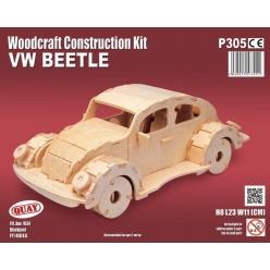 maquette en bois voiture coccinelle