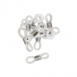 attaches cordons lunettes transparents 20 pieces