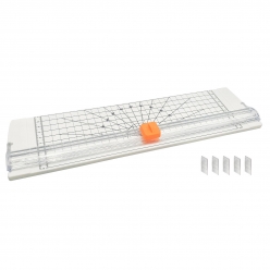 massicot a4 avec 5 lames de rechange