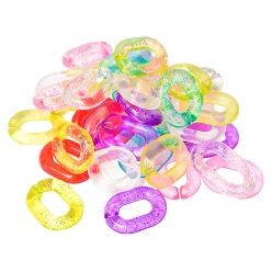 perles grosses mailles 18 x 24 cm 40 pieces