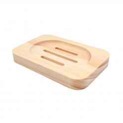 porte savon en bois 12 x 8 x 15 cm