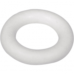 anneaux plats en polystyrene 25 cm o lot de 2 pieces