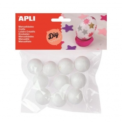 boule en polystyrene 25 cm 10 pieces